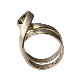 Imagine | Sculptured Silver Ring - Click Image to Close